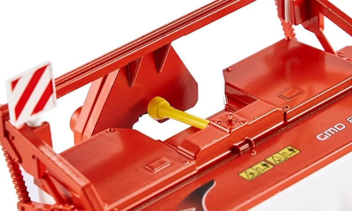 SIKU 2461 Kuhn Frontmaaier 1:32 - Rood/wit