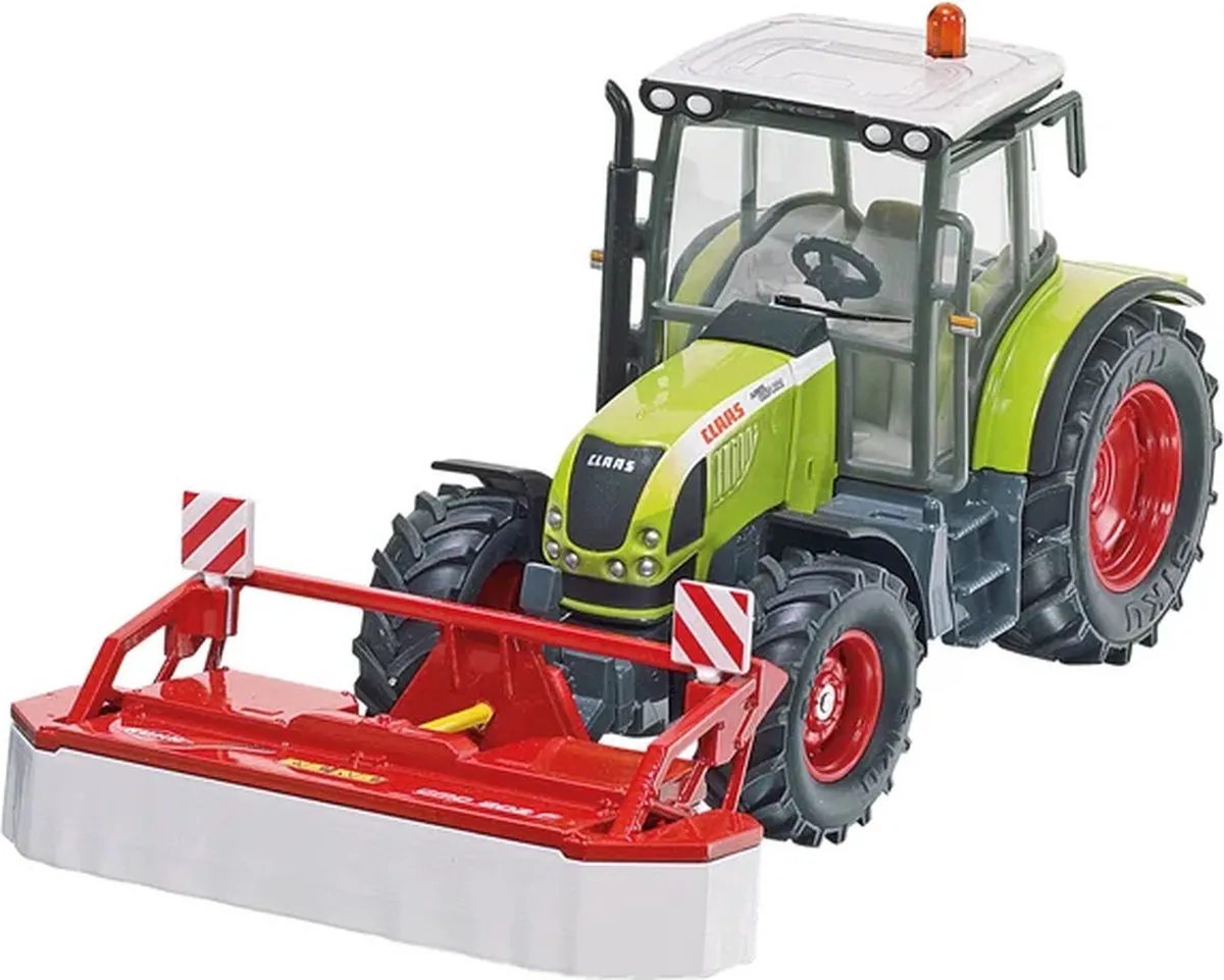 SIKU 2461 Kuhn Frontmaaier 1:32 - Rood/wit