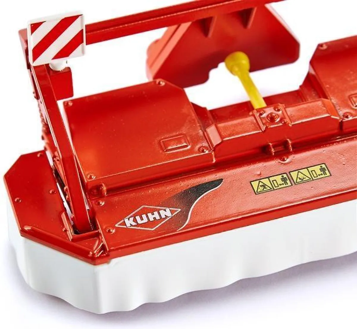 SIKU 2461 Kuhn Frontmaaier 1:32 - Rood/wit - afbeelding 6 van 6