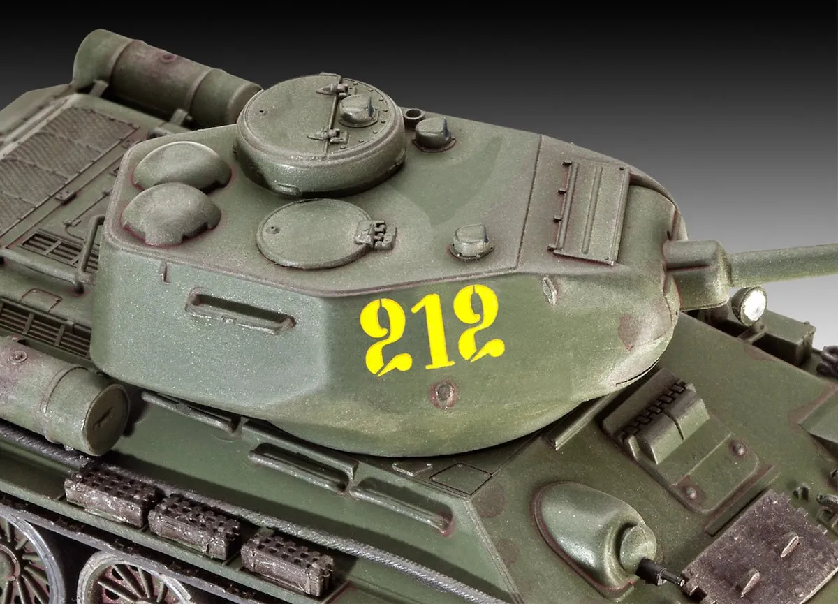 Revell 03302 T-34/85 Tank Modelbouwpakket - 1:72 - Multi