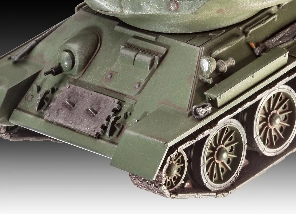 Revell 03302 T-34/85 Tank Modelbouwpakket - 1:72 - Multi
