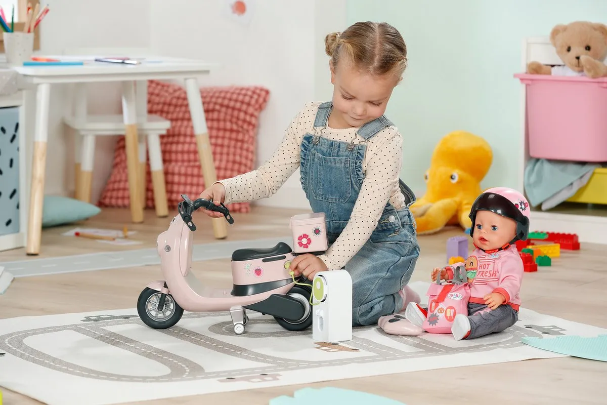 Baby Born E-Scooter 835920 - Roze