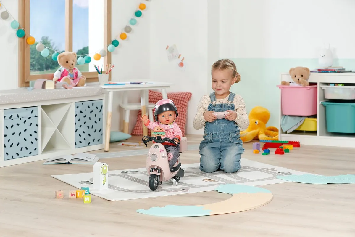 Baby Born E-Scooter 835920 - Roze