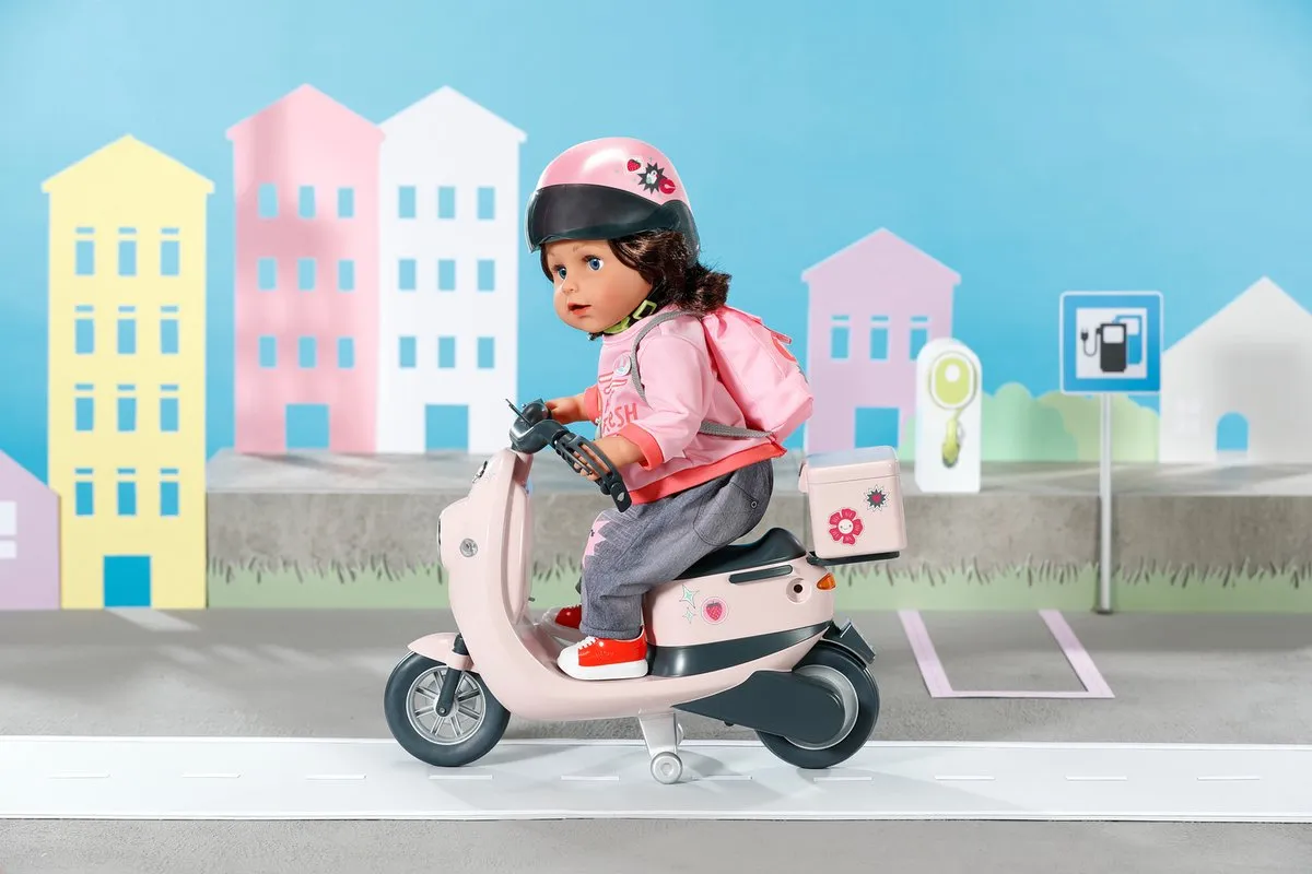 Baby Born E-Scooter 835920 - Roze
