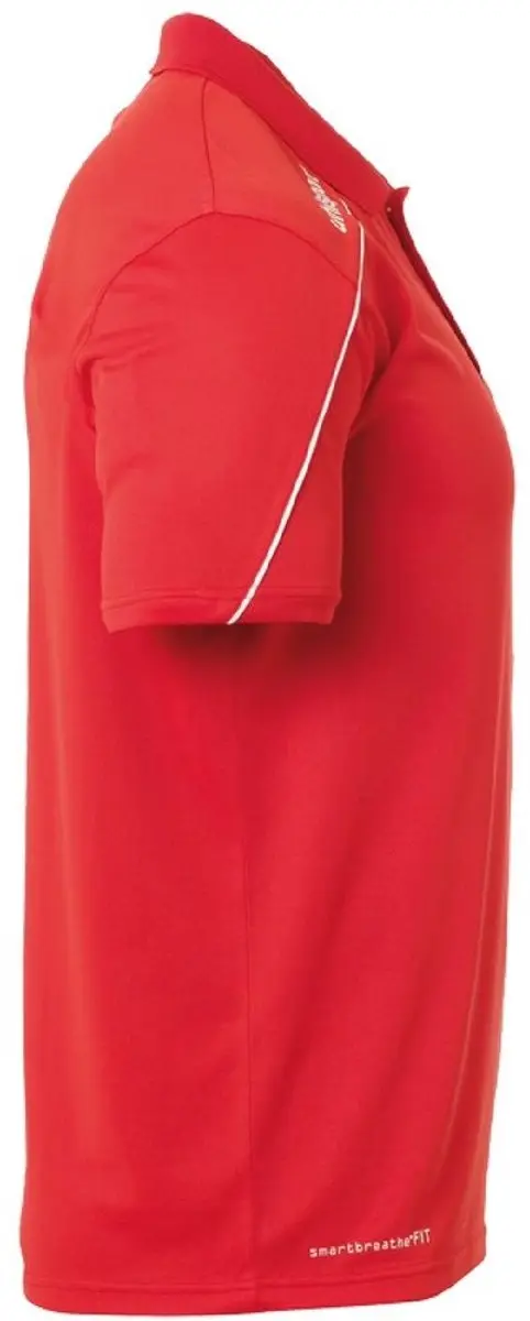 Uhlsport Stream 22 Polo Kinderen - Rood/Wit 152