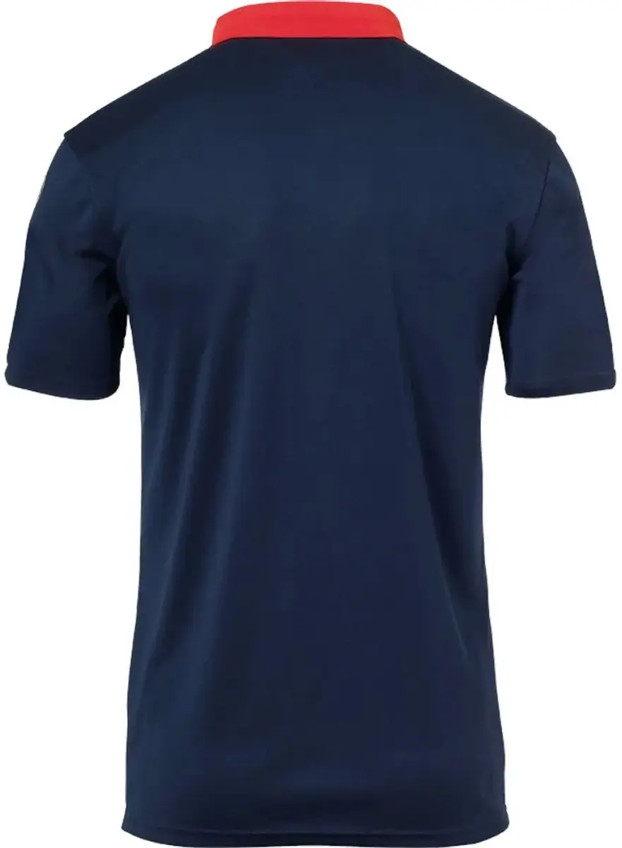 Uhlsport Offense 23 Polo Kinderen 164 - Marine/Rood/Wit