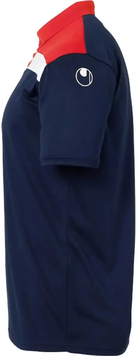 Uhlsport Offense 23 Polo Kinderen 164 - Marine/Rood/Wit