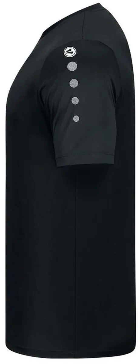 JAKO Team SS Shirt Junior 128 - Zwart
