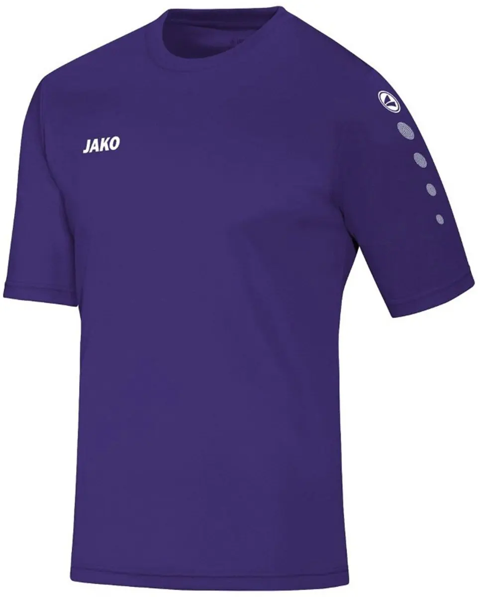 JAKO Team SS Shirt Junior 128 - Zwart - afbeelding 6 van 6