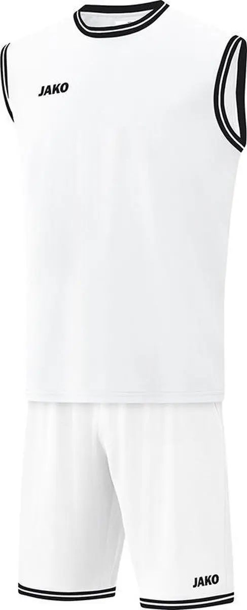 JAKO Center 2.0 Basketbalshirt Heren 3XL - Zwart/Wit