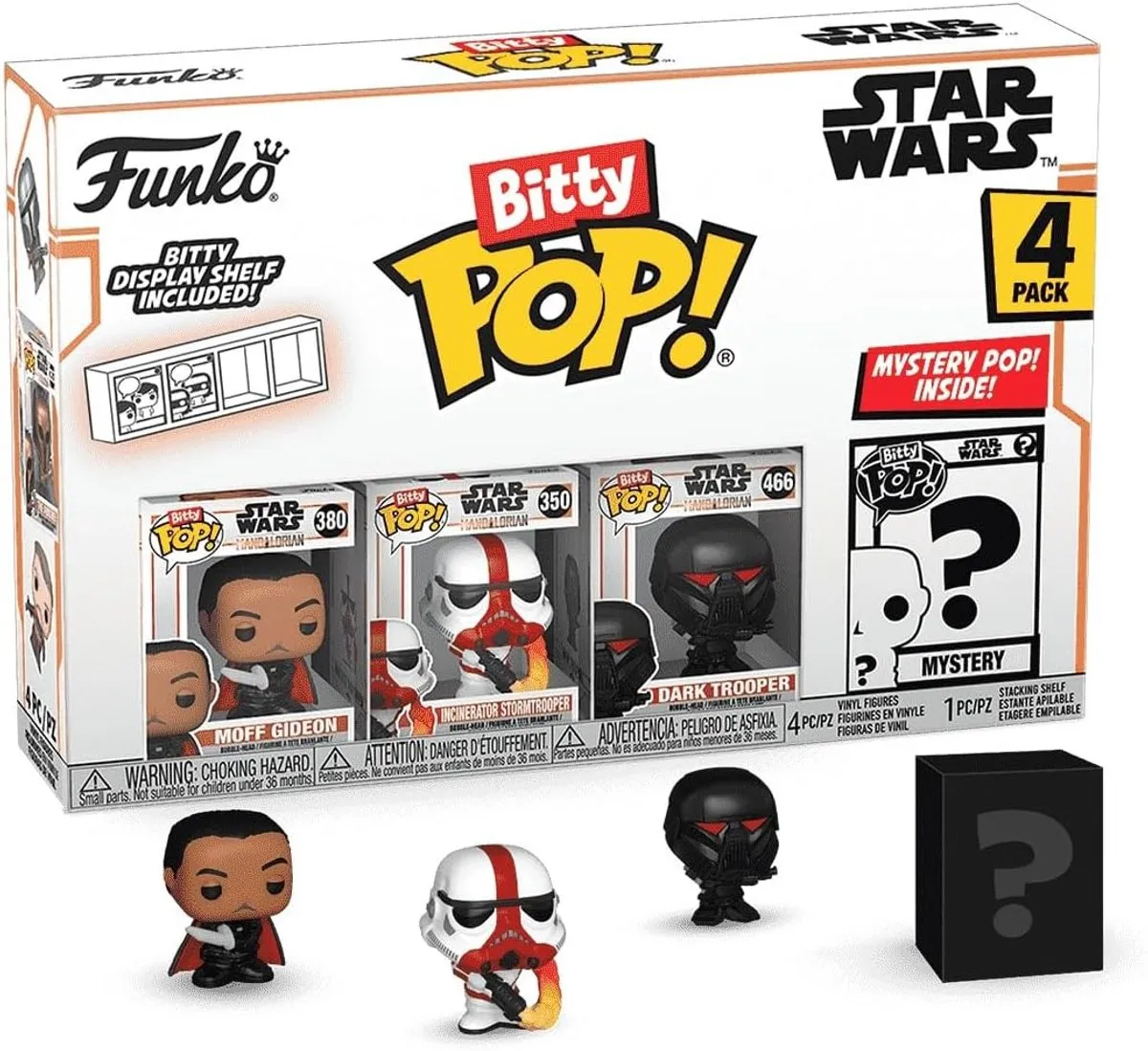 Funko The Mandalorian Bitty Pop 4 Pack - Moff Gideon - Meerkleurig
