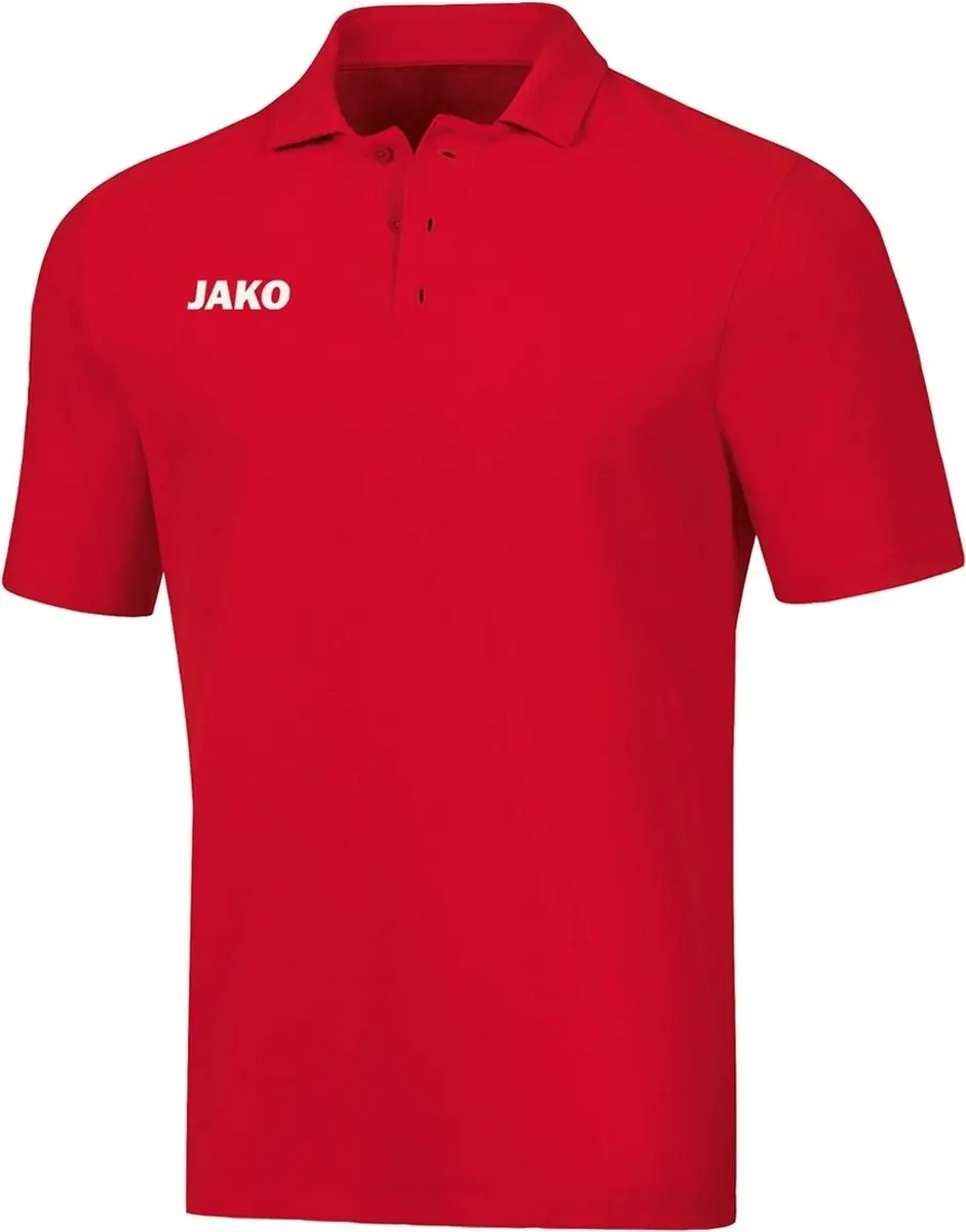 Jako Base Polo Heren - Rood S