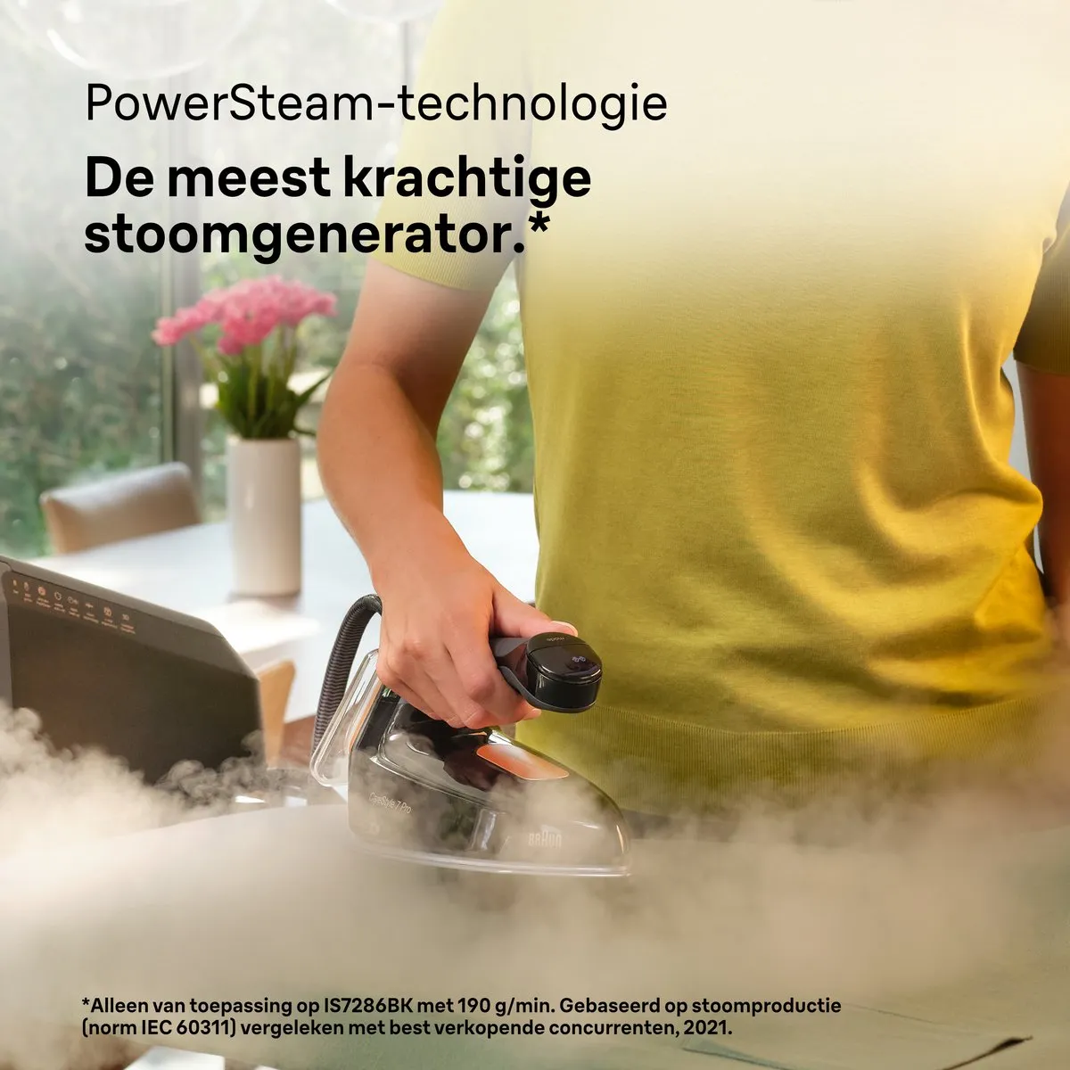 Braun CareStyle 7 Pro IS7286BK Stoomgenerator - 2700W - 2L - Zwart
