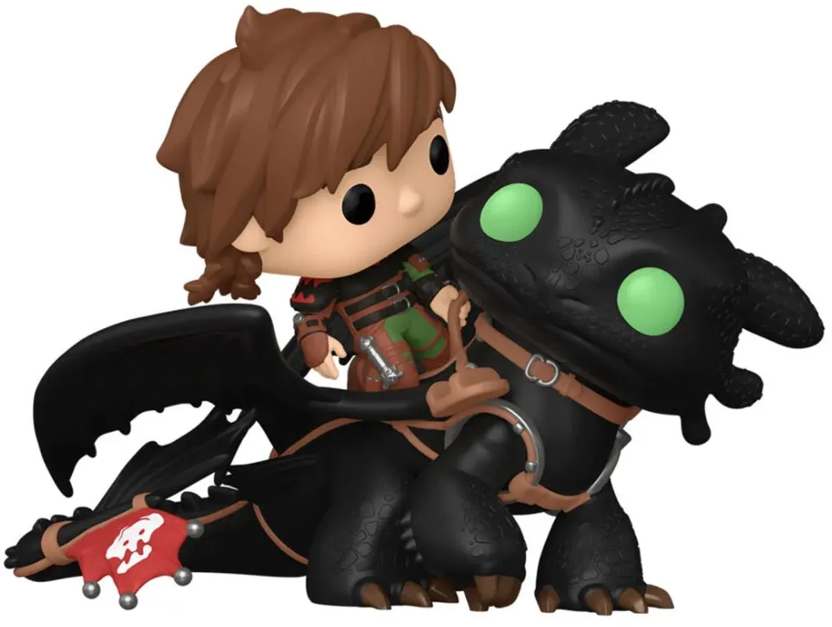 Funko How To Train Your Dragon Hiccup Pop Ride! Deluxe 81181 - Multicolor