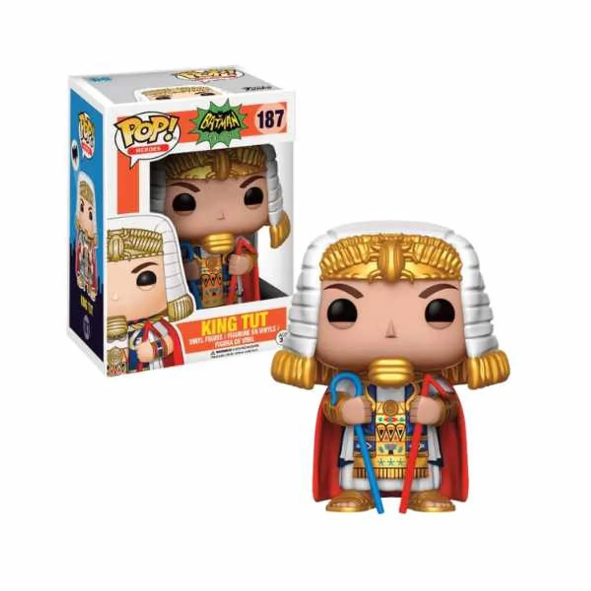 Funko Pop! Batman Classic TV King Tut #187 - Veelkleurig - afbeelding 3 van 3