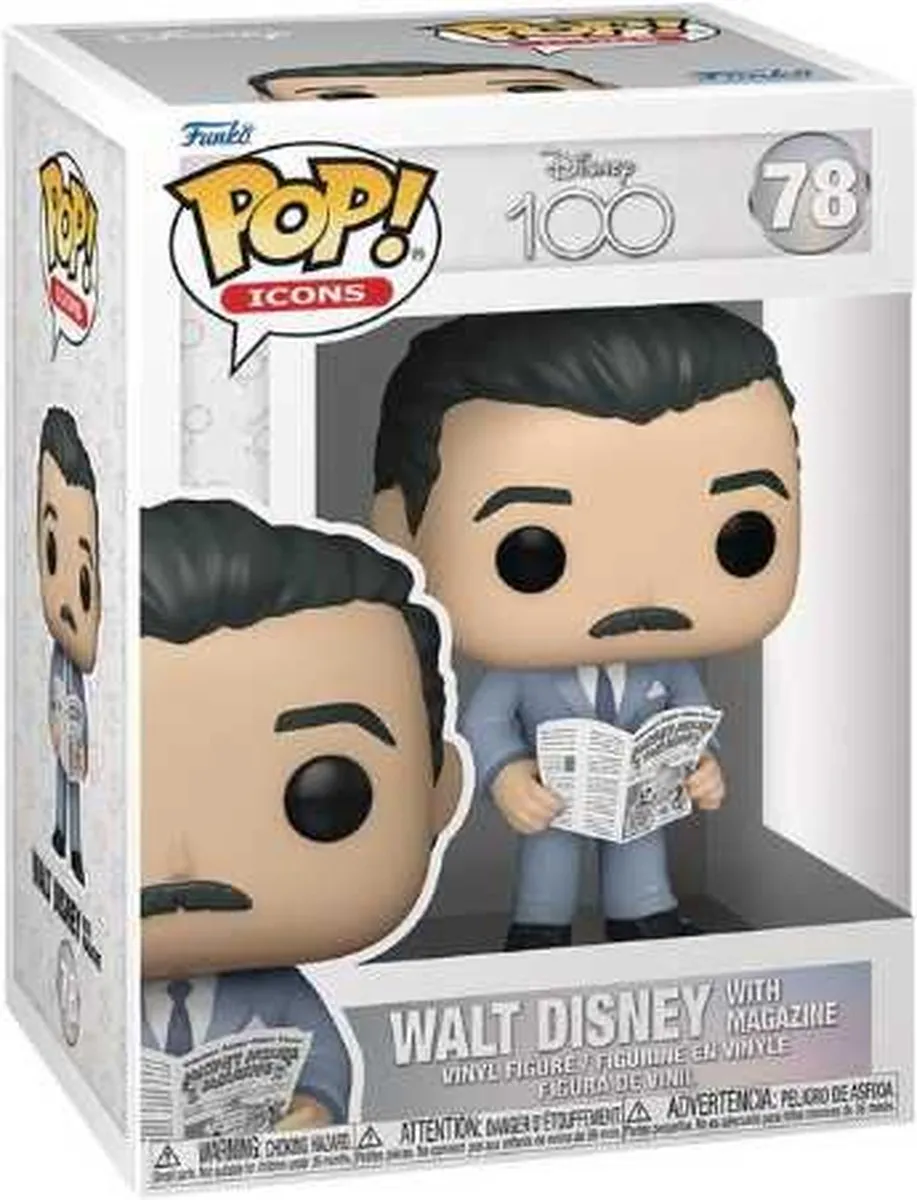 Funko Pop! Icons Disney 100 Walt Disney #78