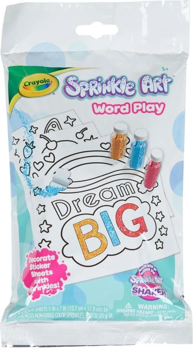 Crayola Sprinkle Art Activiteitenkit Dream Big - 7 Stuks