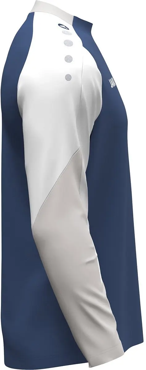 JAKO Dynamic Longsleeve Kinderen 152 - Nachtblauw/Wit/Lichtgrijs