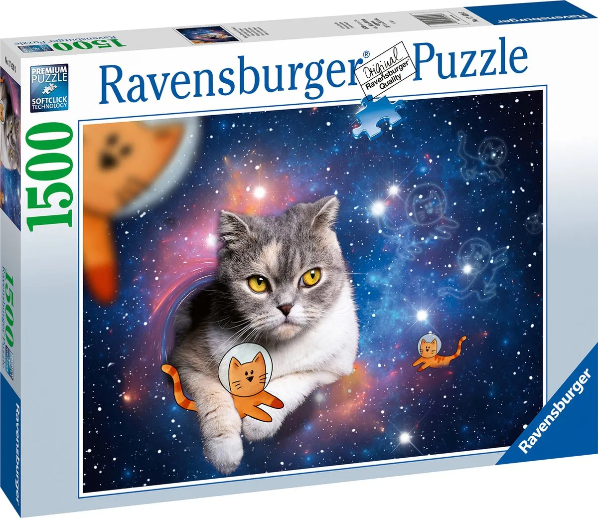 Ravensburger Ruimtekat Legpuzzel 1500 Stuks