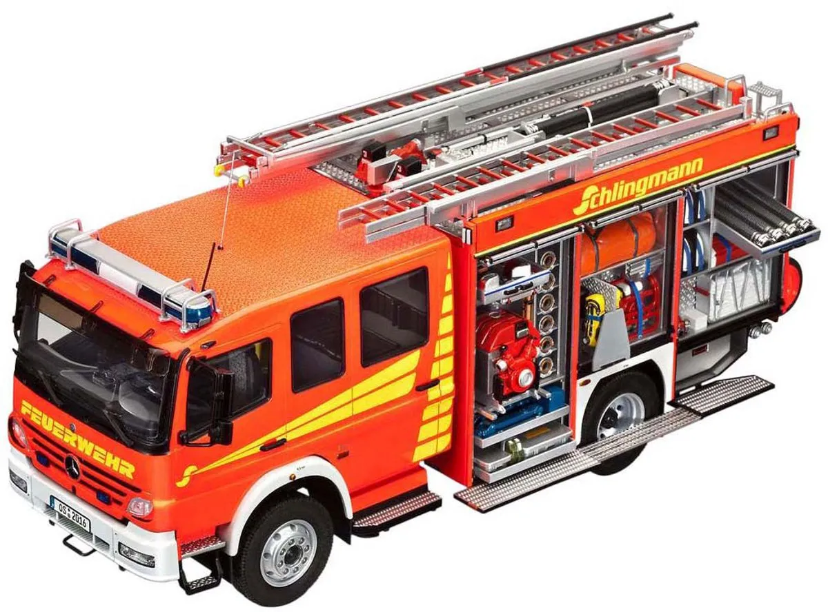 Revell 07404 Mercedes-Benz Atego Brandweerwagen Modelbouwpakket 1:24 - Multi