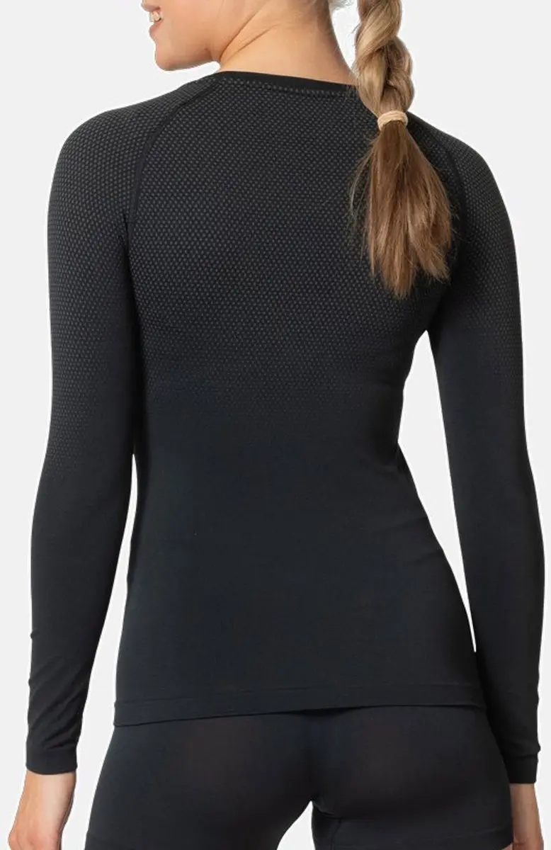 ODLO Performance Light Thermoshirt Dames XL - Zwart