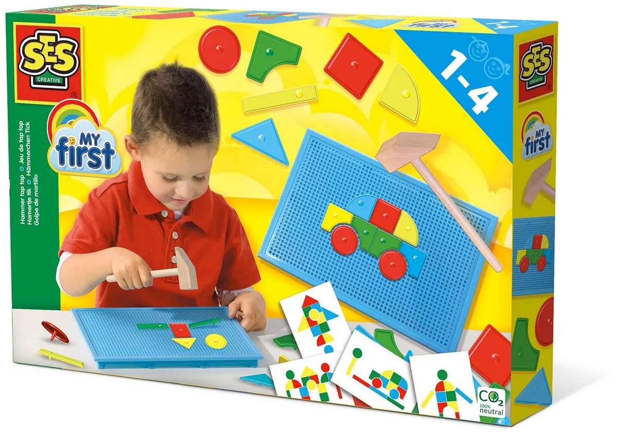 SES Creative My First Hamertje Tik Montessori Speelgoed