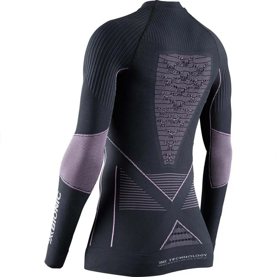 X-Bionic Energy Accumulator 4.0 Compressie T-shirt XL - Houtskool/Magnolia