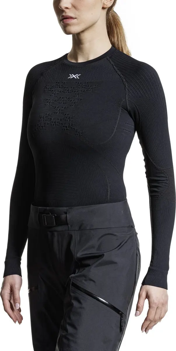 X-Bionic Energy Accumulator 4.0 Compressie T-shirt XL - Houtskool/Magnolia