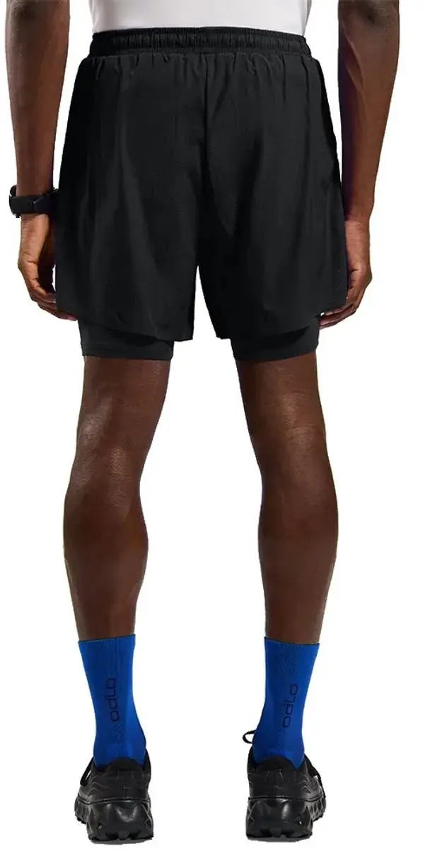ODLO Zeroweight 5 inch 2-in-1 Hardloopshort - XL