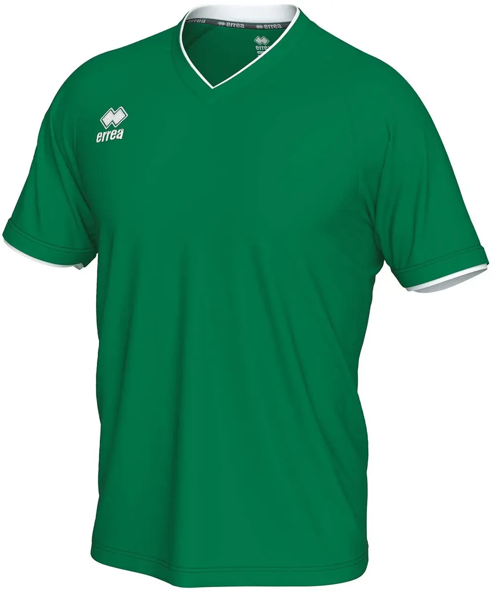 Errea Leonard Shirt Korte Mouw T-Shirt - S - Groen
