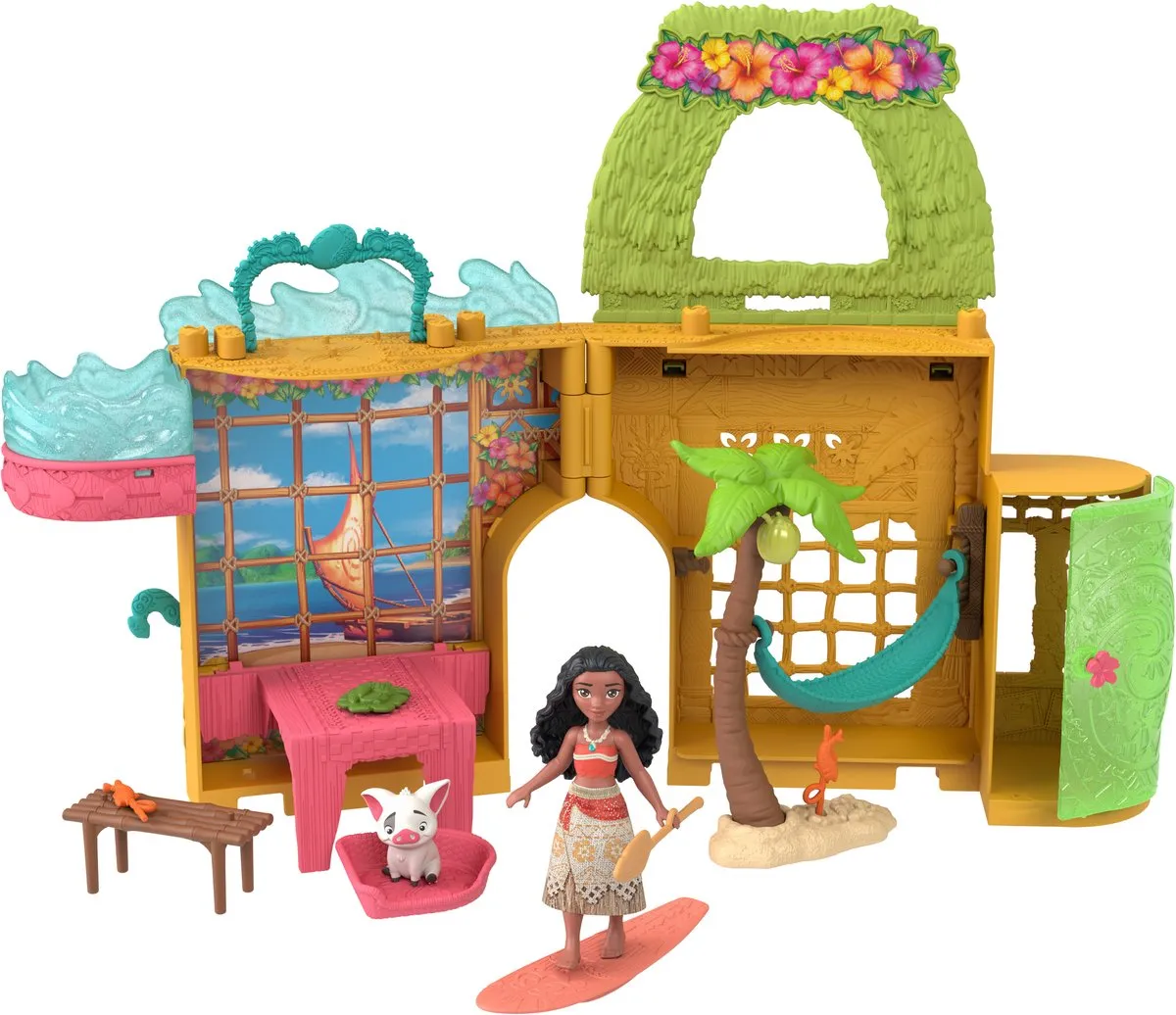 Disney Prinses Vaiana Verhaalstapelaars Poppenhuis Multicolor