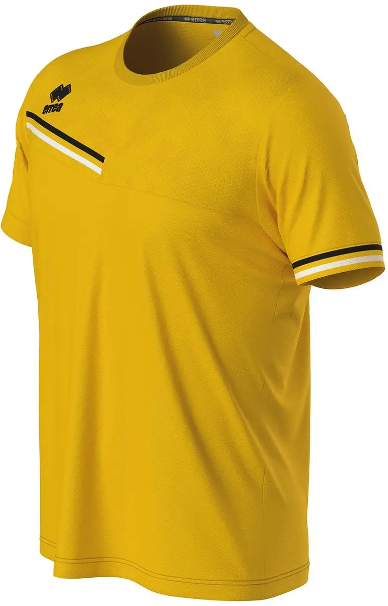 Errea Evan Maglia Mc Ad T-Shirt - Geel - S