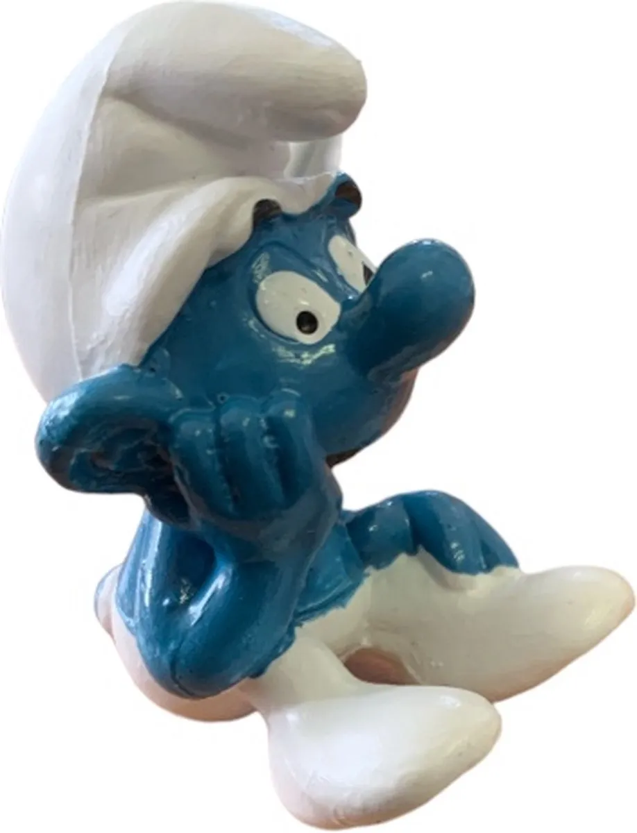 Schleich Smurf Filosoof Poppetje 20027