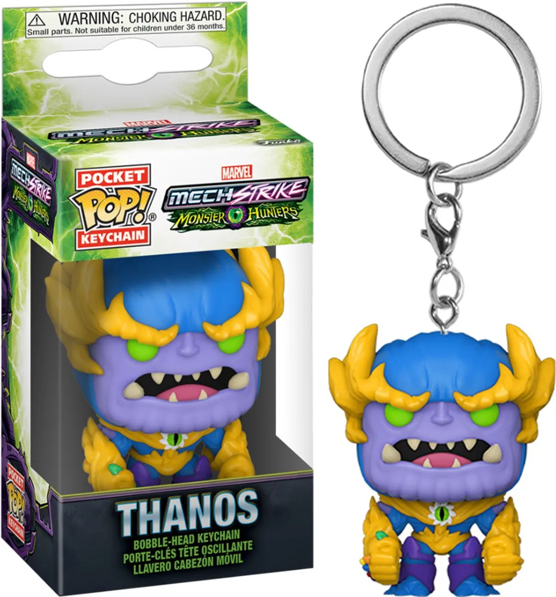 Funko Pocket Pop! Sleutelhanger Monster Hunters Thanos - Veelkleurig - afbeelding 6 van 6