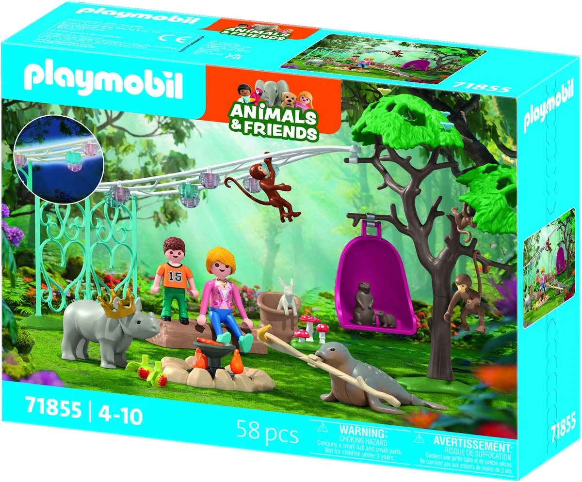 Playmobil Animals & Friends Grappig Verjaardagsfeestje 71855