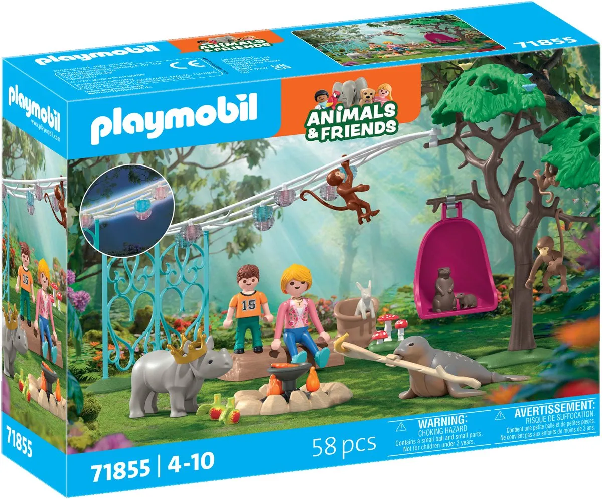 Playmobil Animals & Friends Grappig Verjaardagsfeestje 71855 - Multicolor - afbeelding 6 van 6