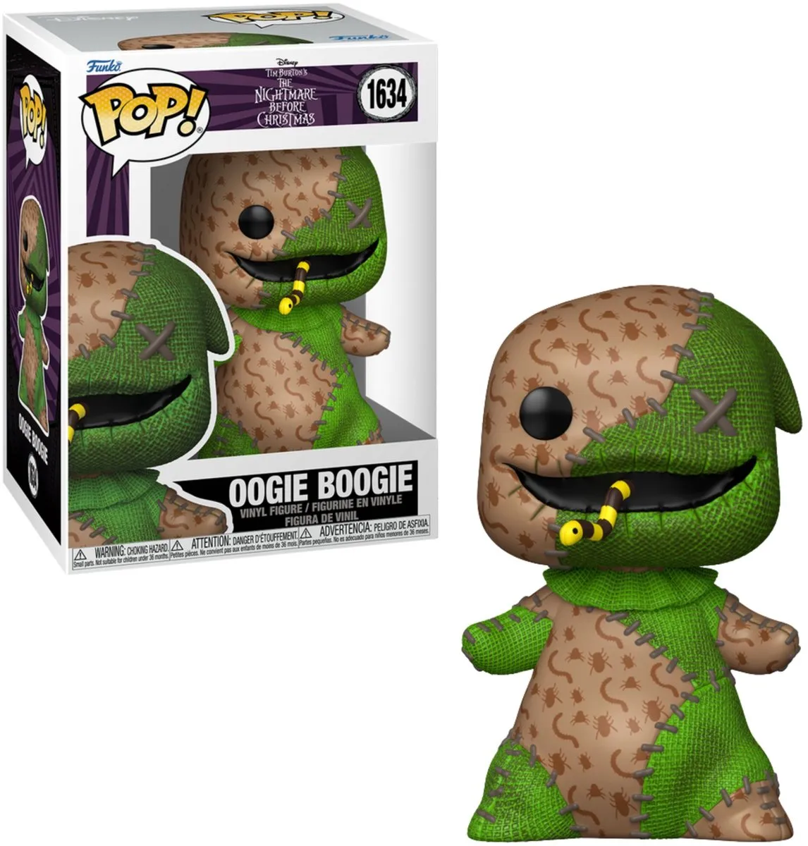 Funko The Nightmare Before Christmas Oogie Boogie Pop! - 0889698861489