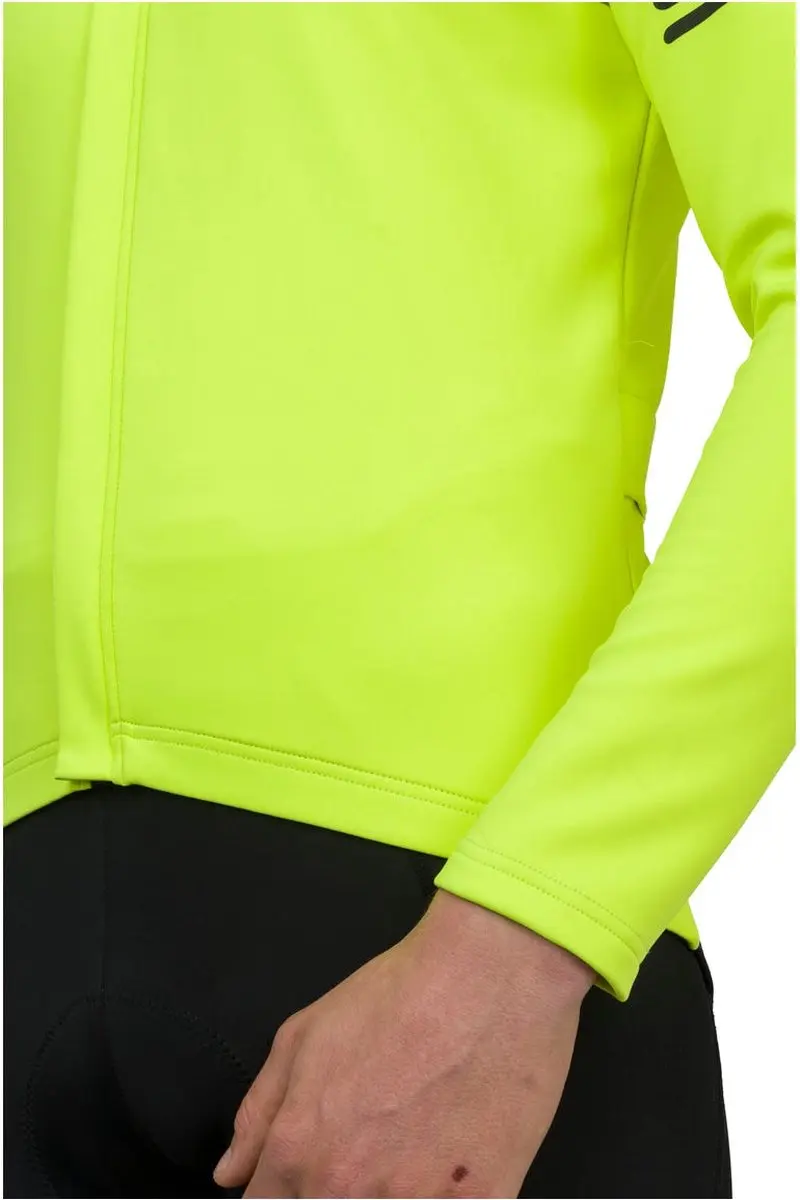 AGU Rain Jersey 44208900-002-06 Thermo Wielrenshirt - Geel - XL