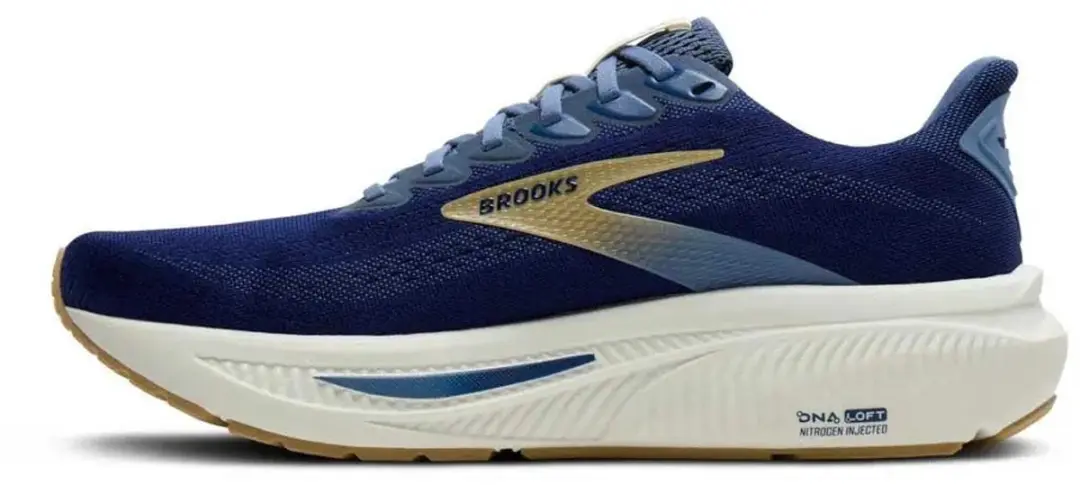 Brooks Ghost 17 Heren Hardloopschoenen - 44 - Donkerblauw/Wit - afbeelding 6 van 6