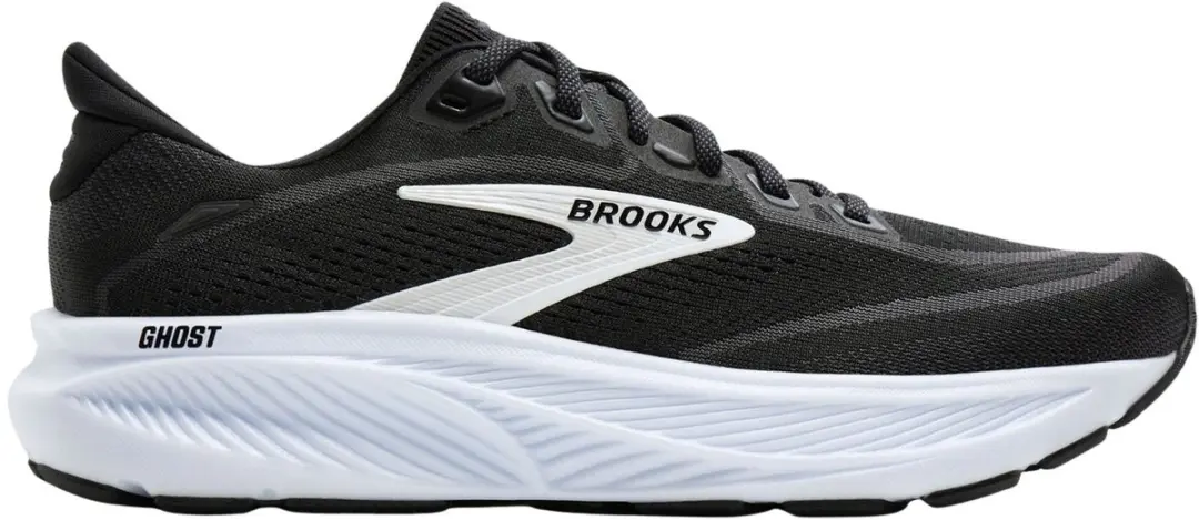 Brooks Ghost 18 Dames Hardloopschoenen 41 - Zwart/Wit - afbeelding 6 van 6
