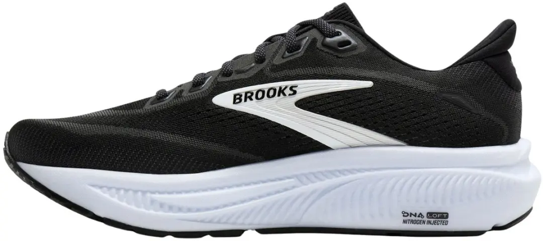 Brooks Ghost 18 Dames Hardloopschoenen 41 - Zwart/Wit - afbeelding 5 van 6