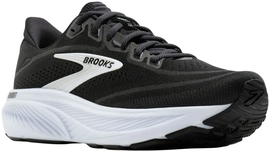 Brooks Ghost 18 Dames Hardloopschoenen 41 - Zwart/Wit - afbeelding 3 van 6