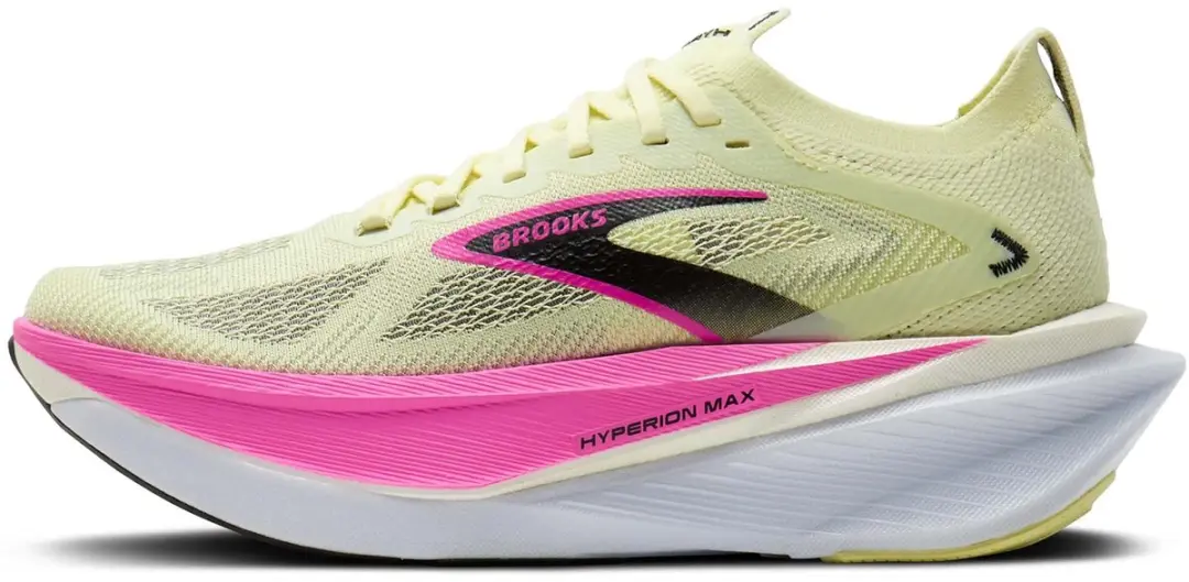Brooks Hyperion Max 3 Hardloopschoenen - Geel - afbeelding 6 van 6