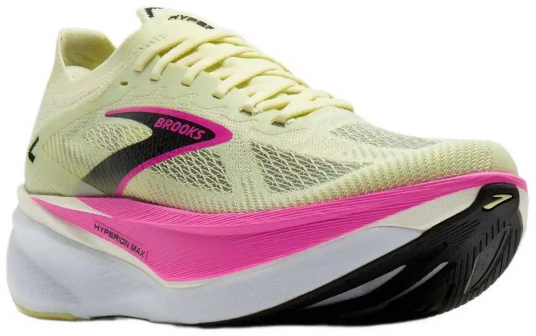Brooks Hyperion Max 3 Hardloopschoenen - Geel - afbeelding 4 van 6