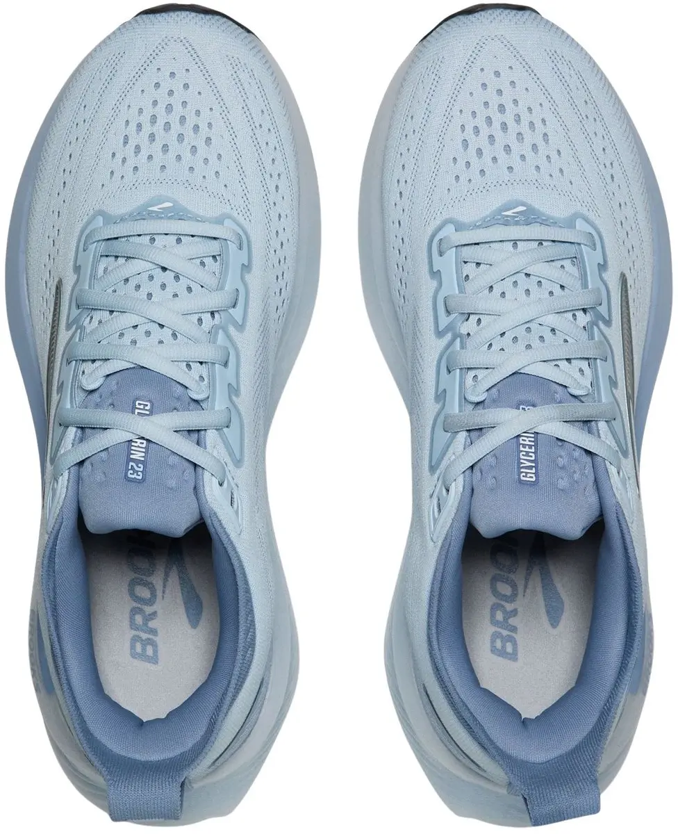Brooks Glycerin 23 Hardloopschoenen Dames - Lichtblauw - afbeelding 3 van 6