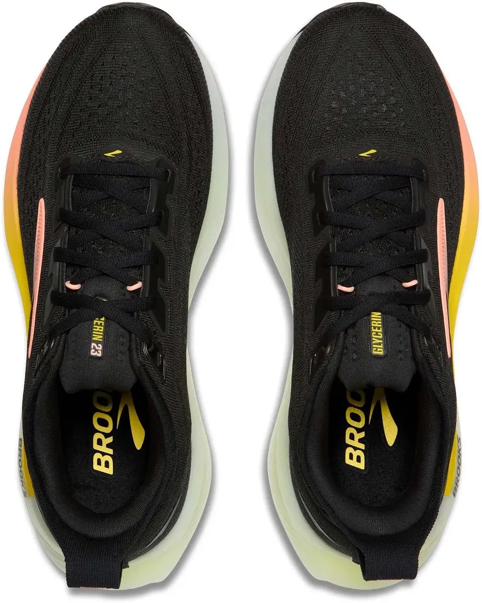 Brooks Glycerin 23 Hardloopschoenen Vrouwen - 38 - Zwart