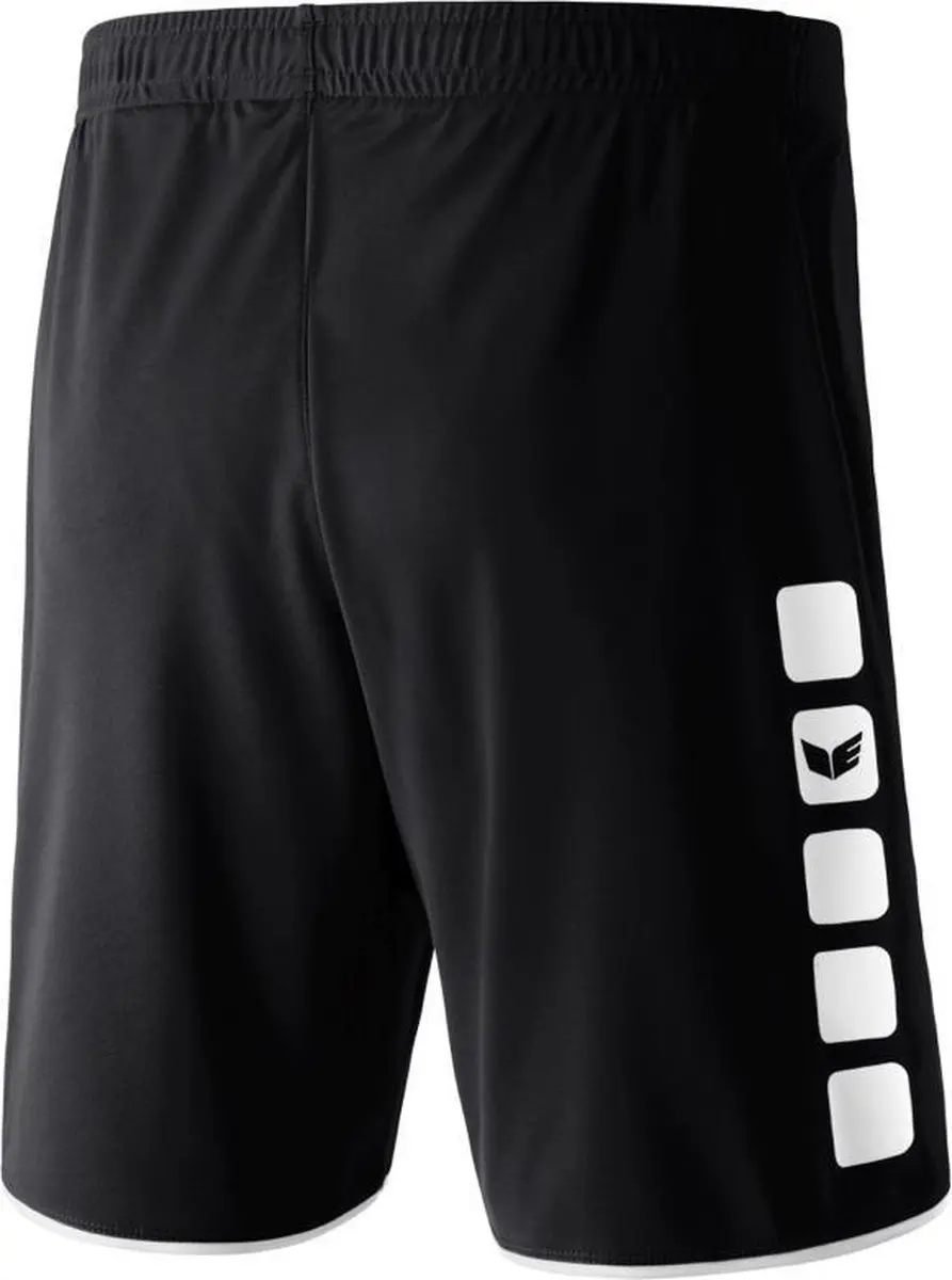 Erima 5-Cubes Short XXL - Zwart/Geel
