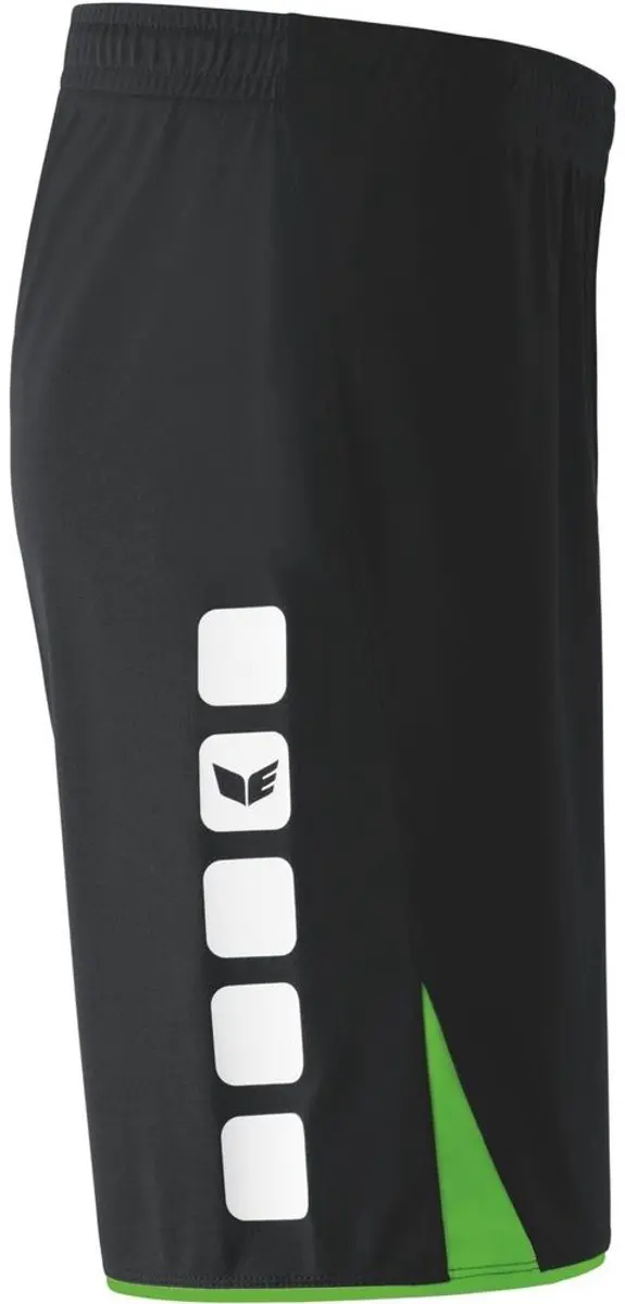 Erima 5-Cubes Short XXL - Zwart/Geel - afbeelding 6 van 6