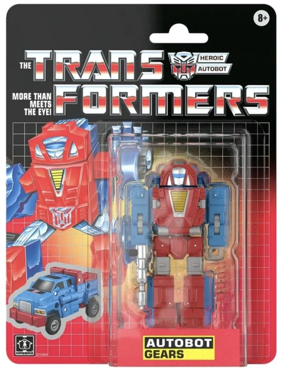 Hasbro The Transformers G1 Autobot Gears Action Figuur HASG1094 - Multi