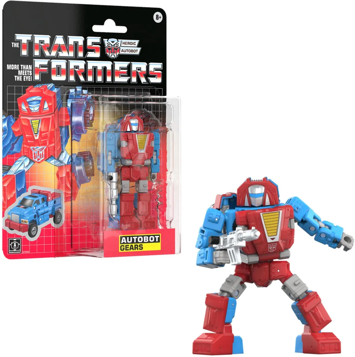 Hasbro The Transformers G1 Autobot Gears Action Figuur HASG1094 - Multi